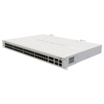 MikroTik CRS354-48G-4S+2Q+RM Best price and best performance on the market – this 48 port switch will rock any setup, including 40 Gbps devices